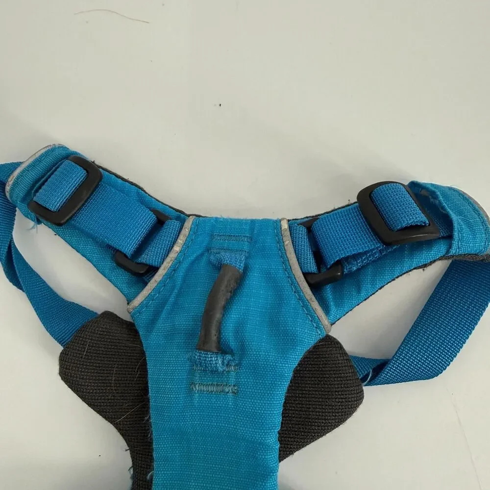 Ruffwear Front Range Chest Plate Dog Harness Size XS Blue Adjustable Nylon